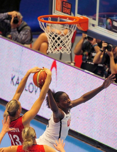 Česko-USA: Kulichová blokuje Fowlesovou