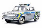 Jedním z nejstarších socialistických aut v nových policejních barvách je Škoda 1000 MB. Její výroba začala už v roce 1964 a v době vzniku ji tehdejší policie skutečně používala.
