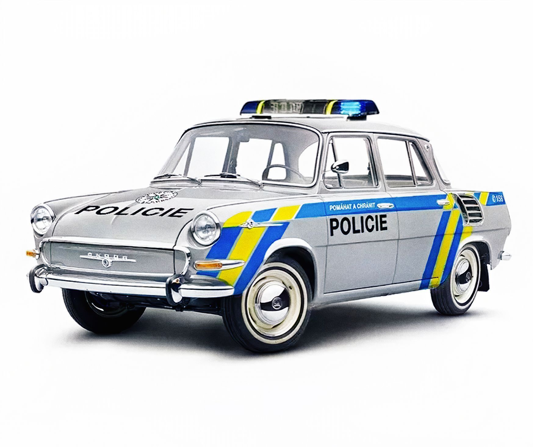 Policejní retro cesta do minulosti: Trabant i žigulík v moderních
