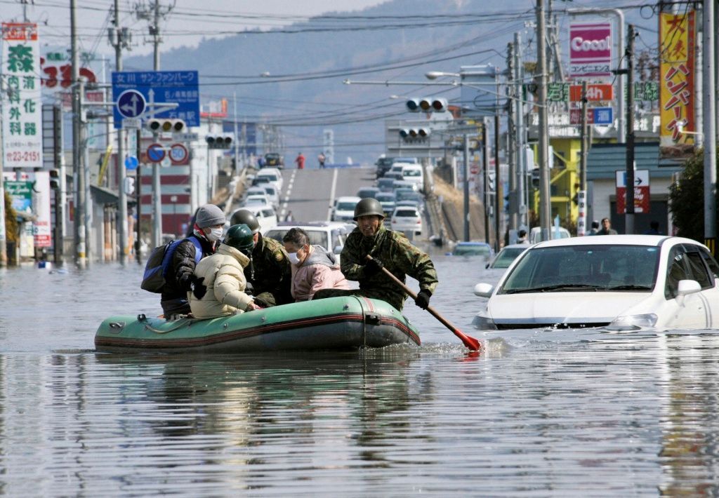 Japonsko dva dny po tsunami