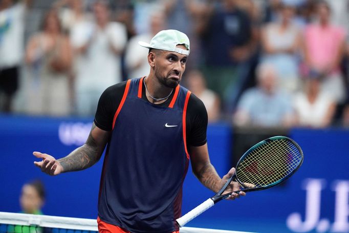 Nick Kyrgios na US Open 2022