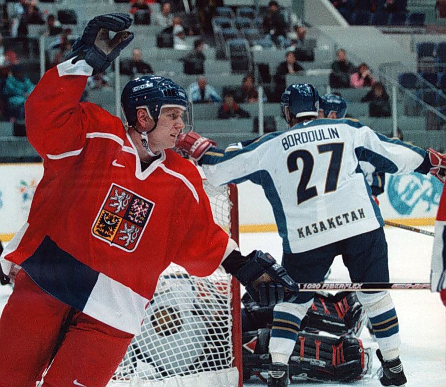 Archivní snímky z ZOH Nagano 1998 - hokej. Jan Čaloun