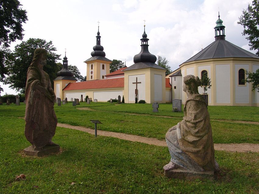 Maria Loreto Starý Hrozňatov kaple karlovarský kraj
