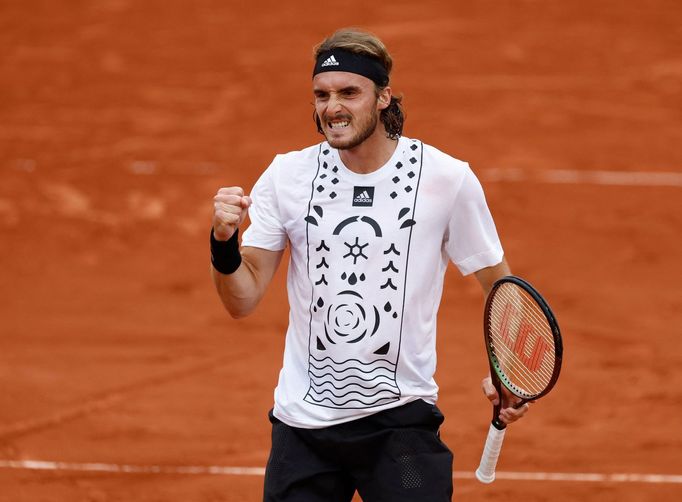 French Open 2022, 4. den (Stefanos Tsitsipas)