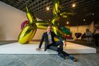 FOTO Král kýče Jeff Koons poprvé vystavuje v New Yorku