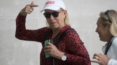 Martina Navrátilová na Wimbledonu 2019