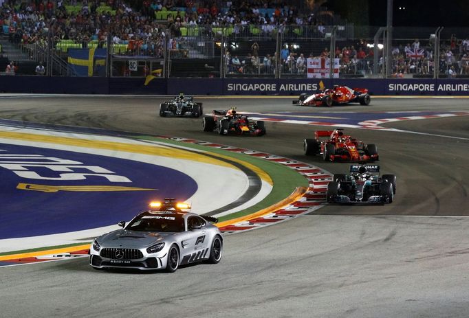 F1, VC Singapuru 2018: safety car