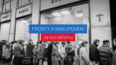 Fronty a nakupování za socialismu