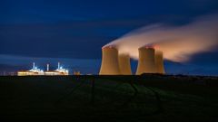 Jednorázové užití / Komerční prezentace ČEZ / Poutací foto / Noční prohlídka jaderné elektrárny Temelín