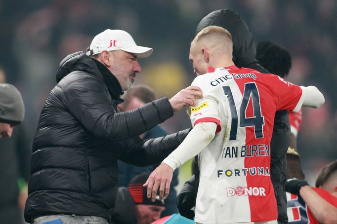 Slavia - Plzeň, Fortuna:Liga (Trpišovský, Van Buren)