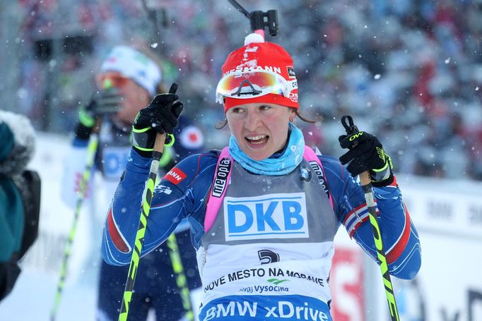 Biatlon, SP NMNM, stíhačka Ž: Veronika Vítková