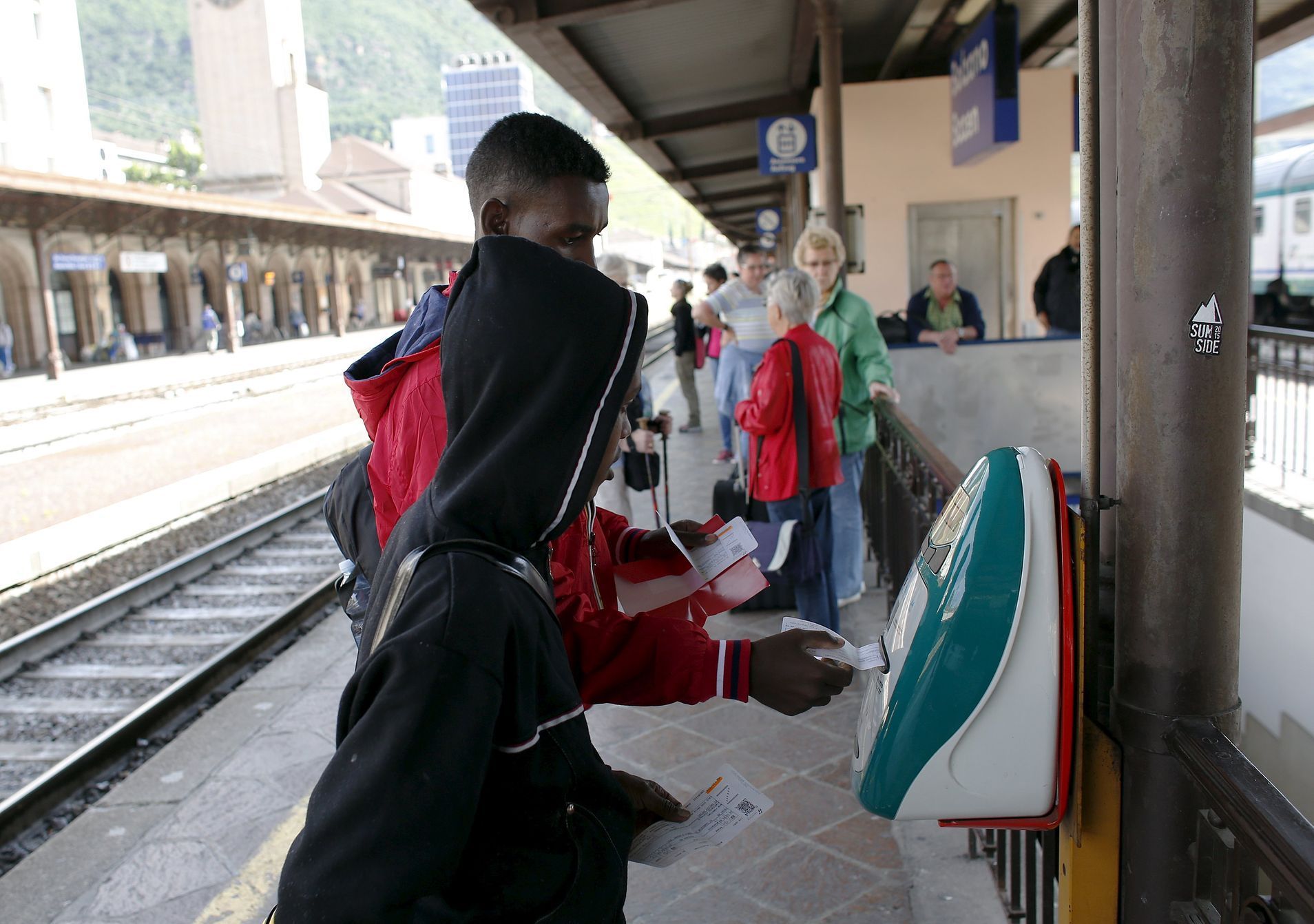 Itálie běženci Bolzano
