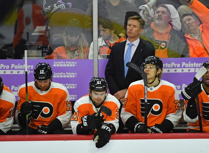 Trenér Philadelphie Flyers Dave Hakstol