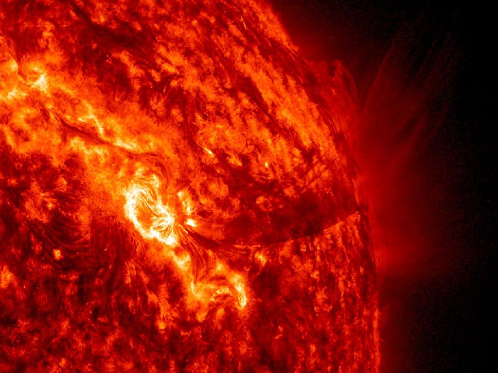 Obrazem: Krása slunečních aktivity na snímcích NASA