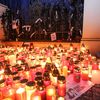 Pieta za Jána Kuciaka u Slovenské ambasády při akci "Nechceme zpět devadesátky"