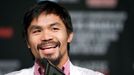 Před boxerskou show Manny Pacquiao - Timothy Bradley