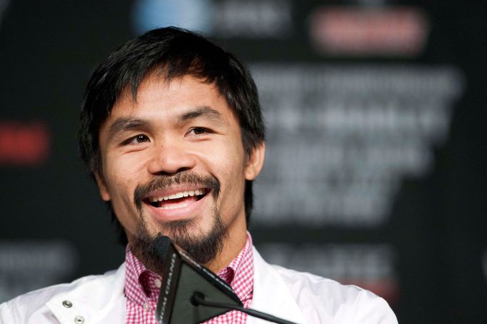 Před boxerskou show Manny Pacquiao - Timothy Bradley