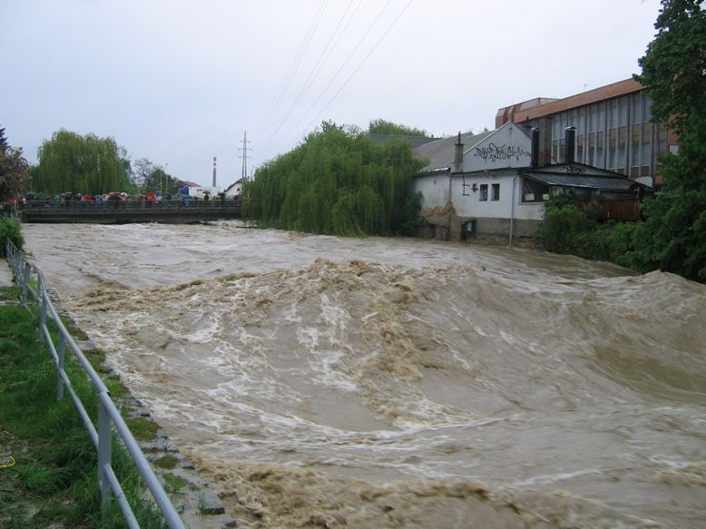 Povodně - Valašské Meziříčí - 2010