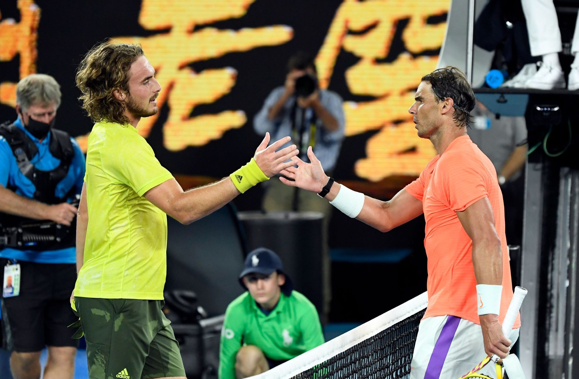 Australian Open 2021, čtvrtfinále (Tsitsipas, Nadal)