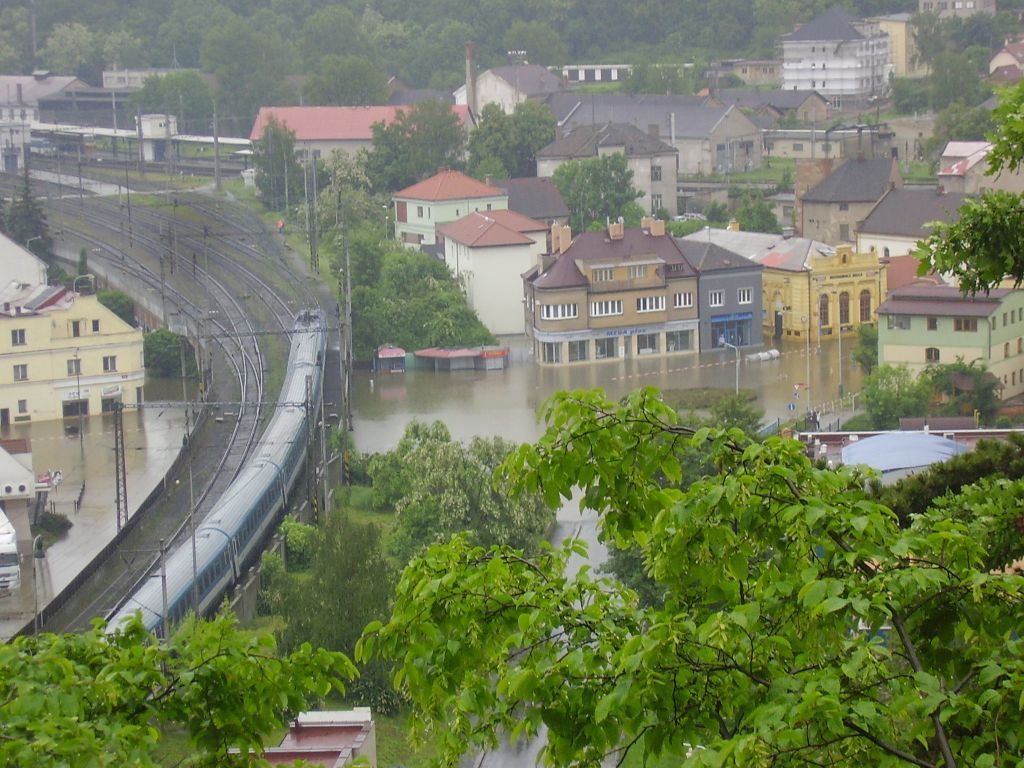 Povodeň Kralupy nad Vltavou