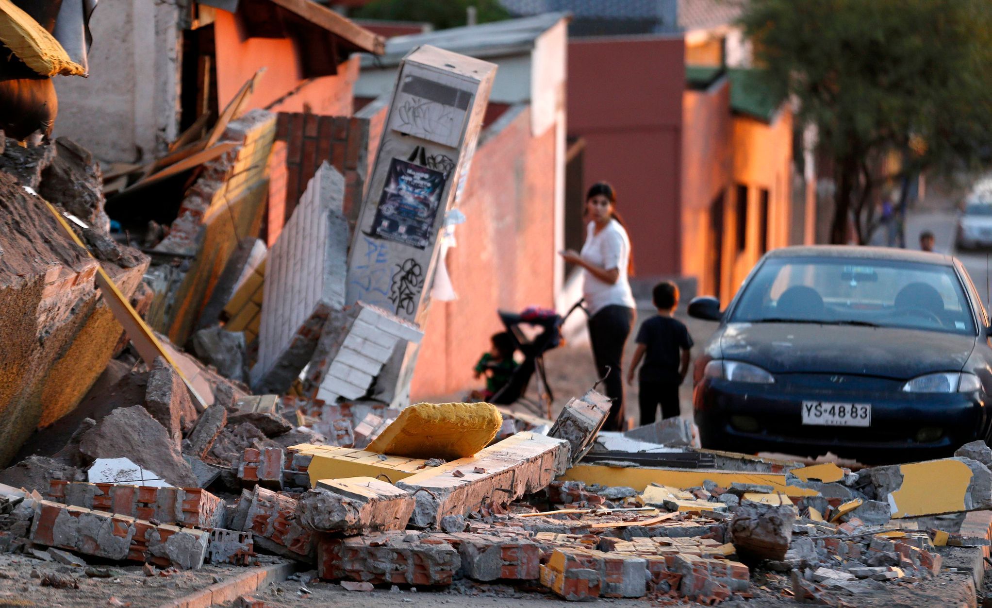 Iquique - Chile - zemětřesení - 2. dubna 2014