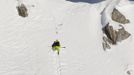 Austrian freeride skier Christoph Ebenbichler climbs up the summit of Seegrube mountain during a freeride skiing tour in Innsbruck December 30, 2012. Backcountry or freeride skiers ski away from marked slopes with no set course or goals, in untamed snow, generally in remote mountainous areas. Picture taken December 30, 2012. REUTERS/ Dominic Ebenbichler (AUSTRIA - Tags: SPORT SKIING SOCIETY) Published: Led. 21, 2013, 10:17 dop.