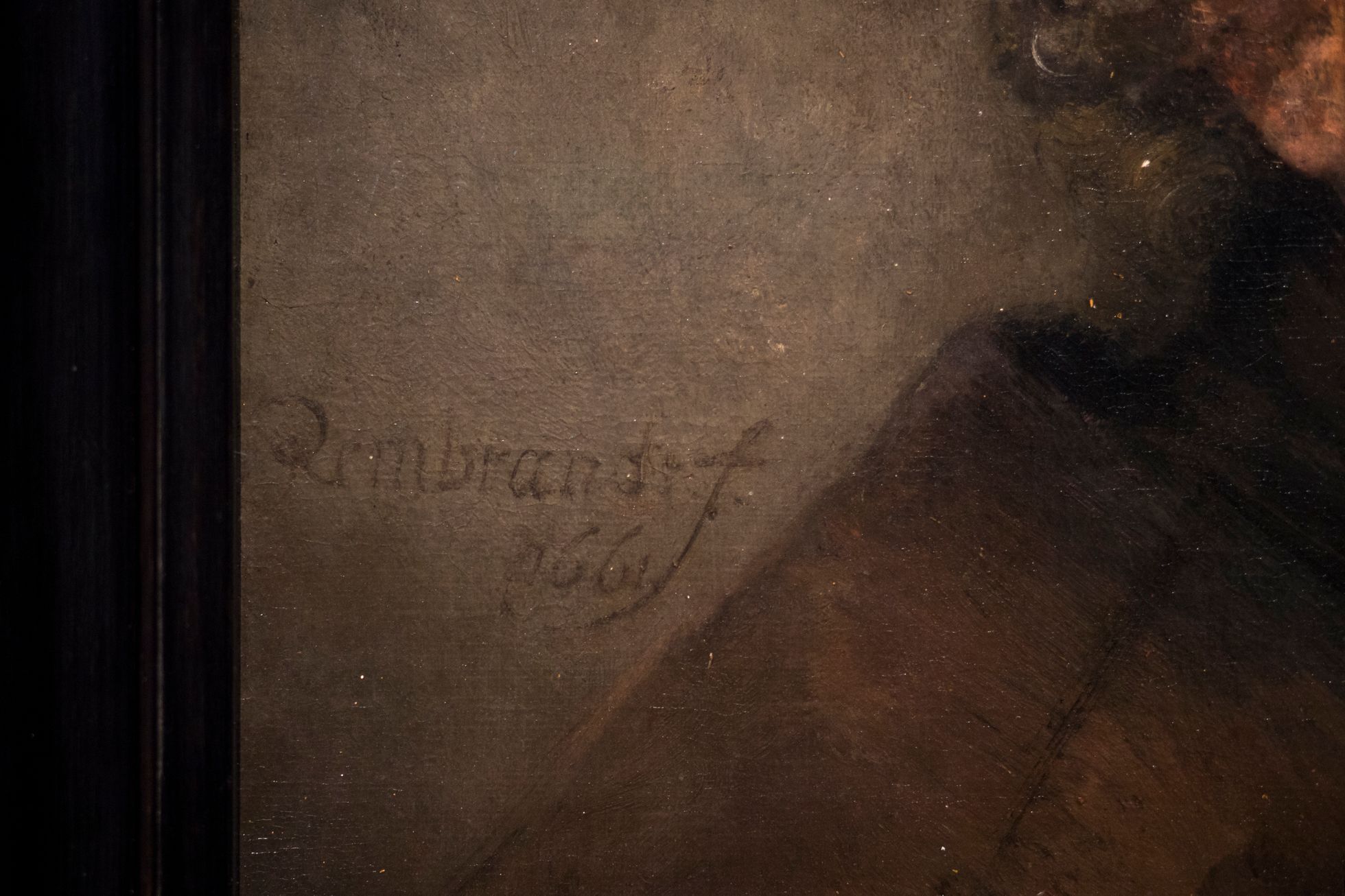 Rembrandt, podpis