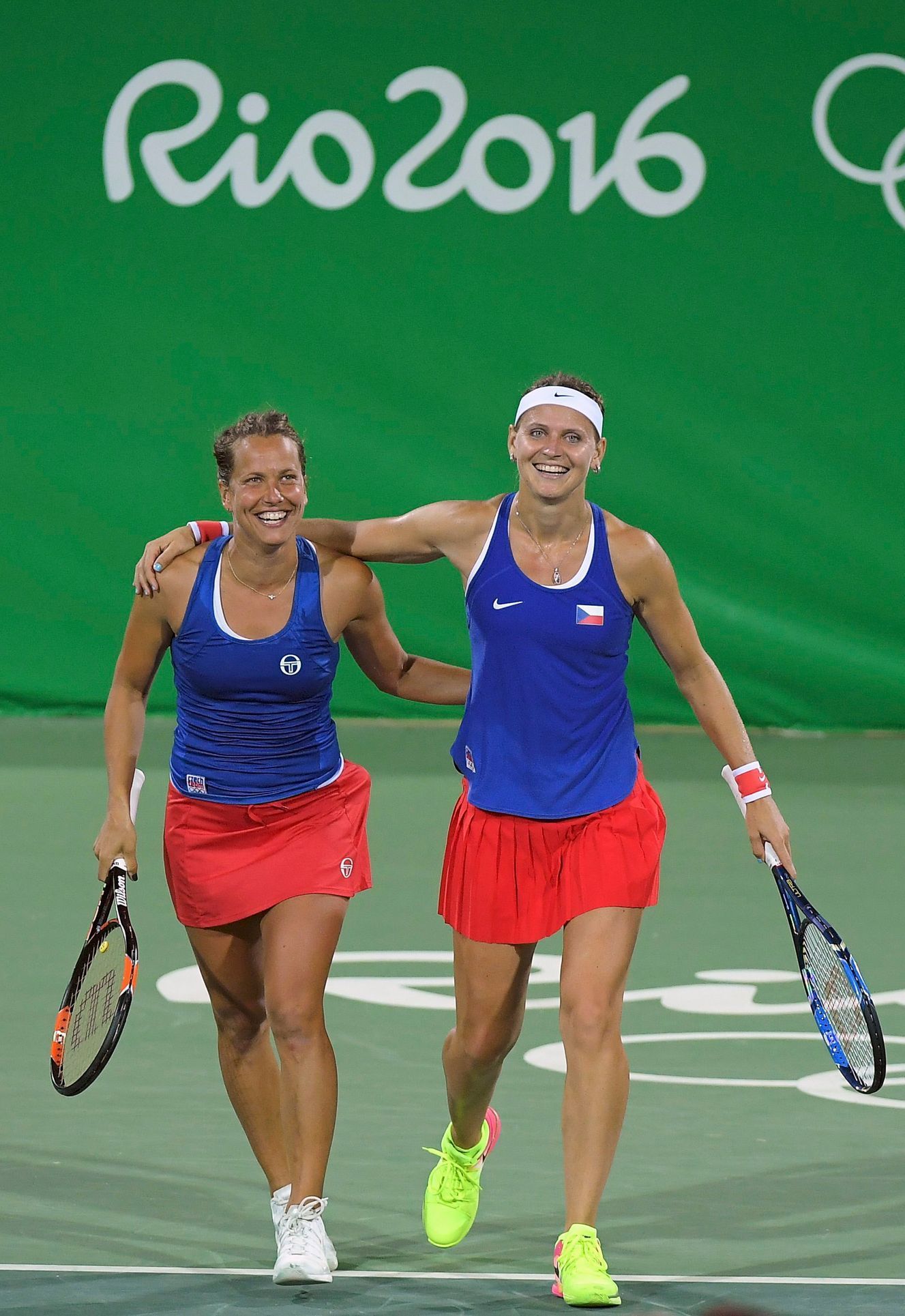 OH 2016, tenis: Lucie Šafářová a Barbora Strýcová