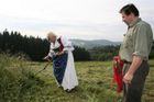Kosu sebú, upozorňují pořadatelé Velké ceny v sečení