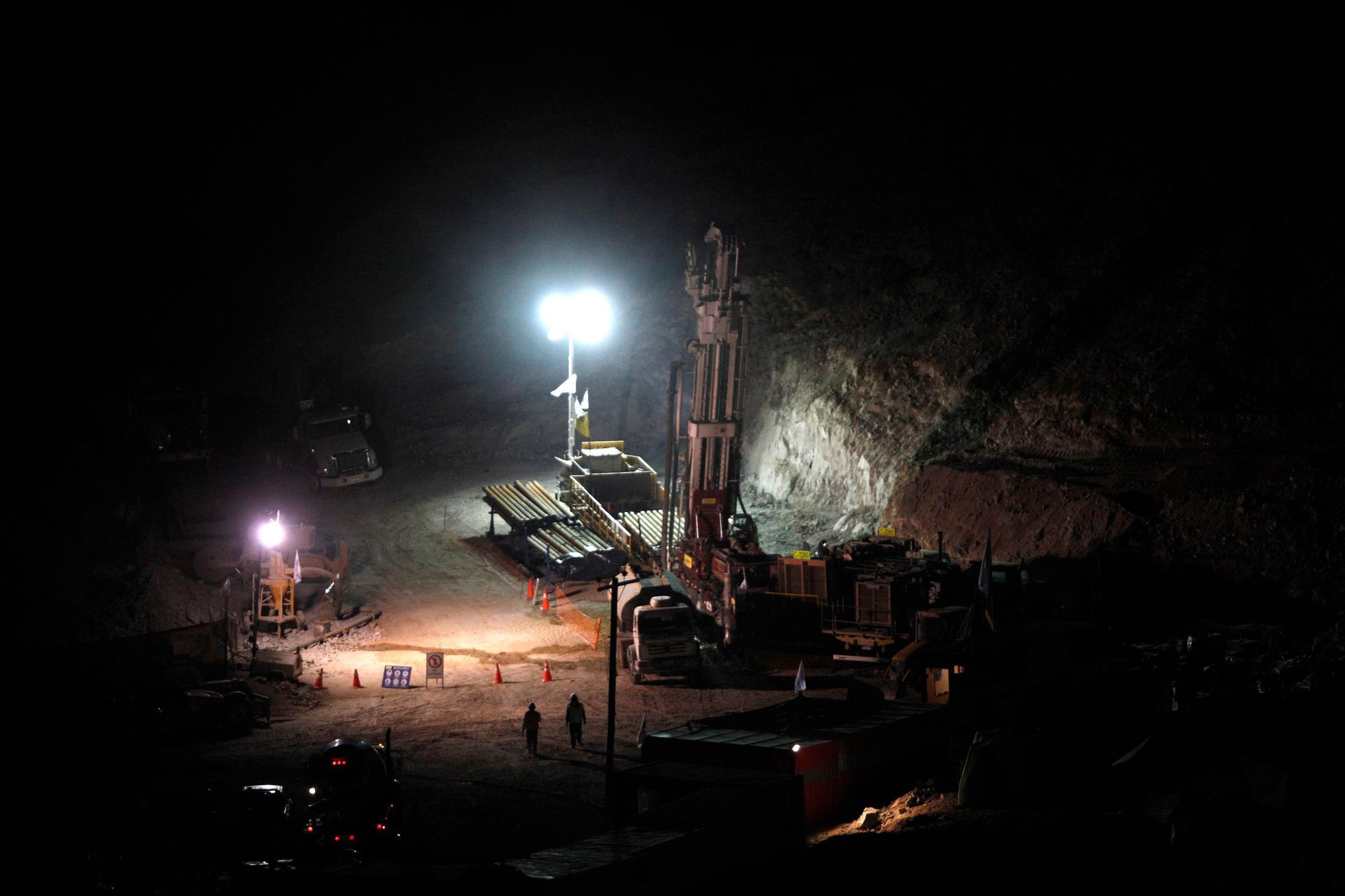 Záchrana horníků v Chile: přepravní kapsle