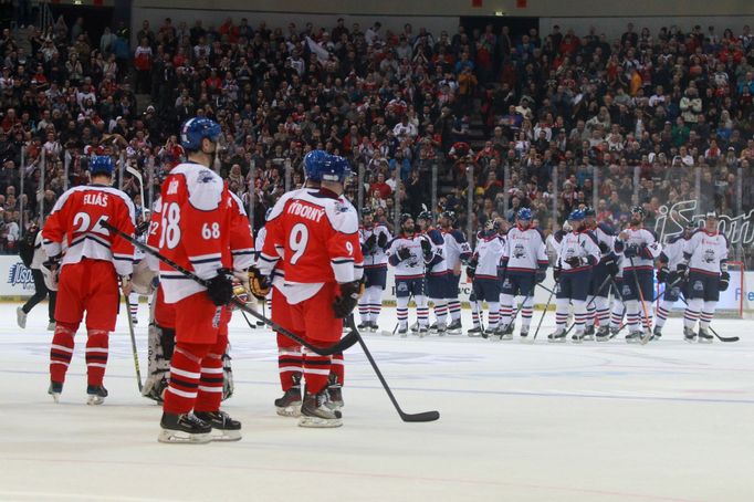 Zápas legend 2023, O2 arena, Česko - Slovensko