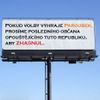 Předvolební vtípky - billboard