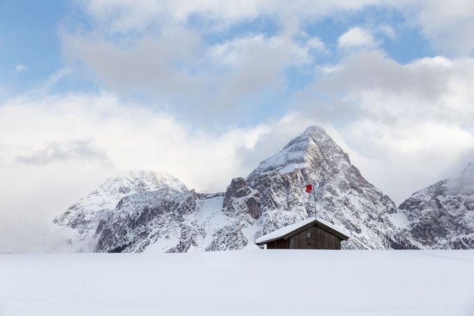 Zugspitz Arena, Ehrwald, Lermoos. Rakousko