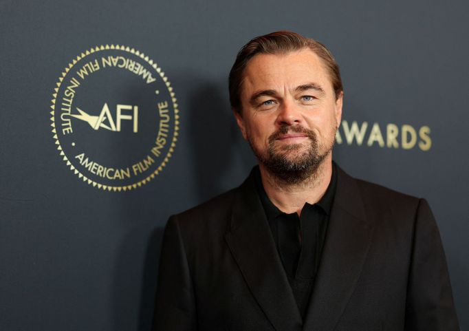 Leonardo DiCaprio na předávání cen American Film Institute v lednu 2024.