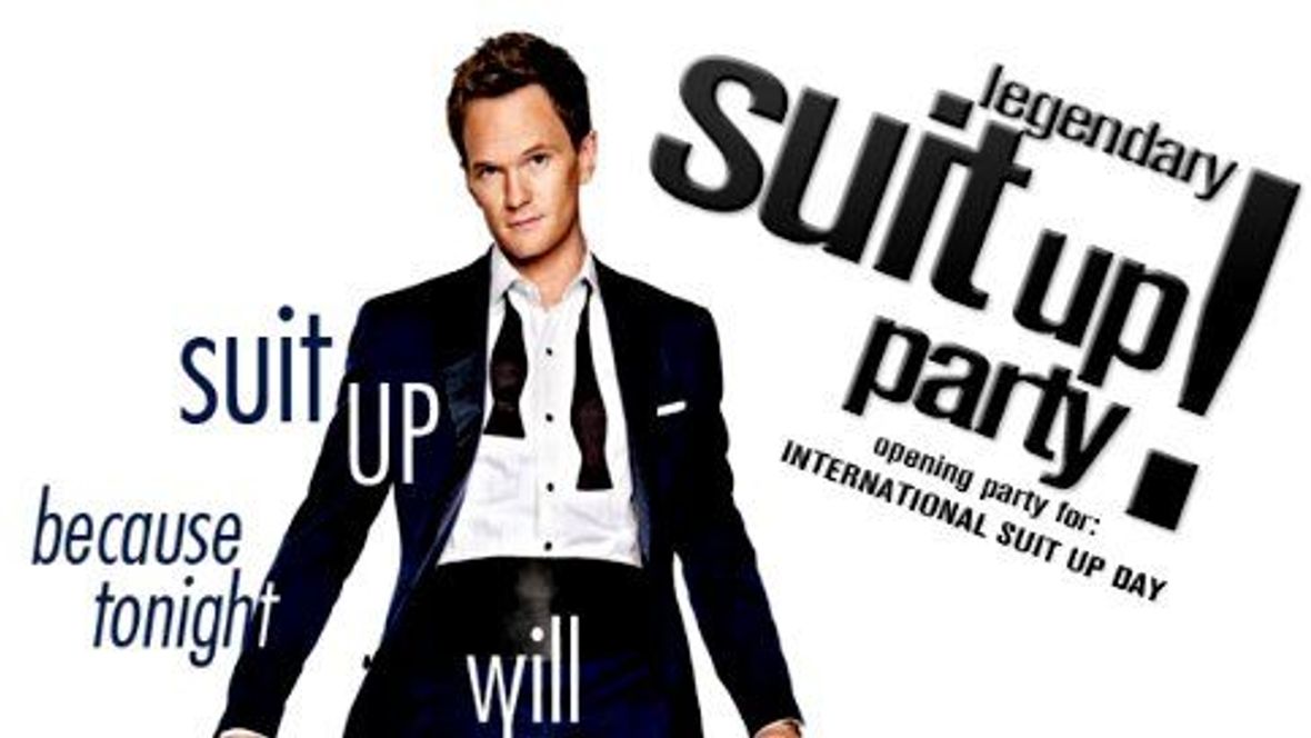 SUIT UP Party: Mezinárodní den obleků, který musíte oslavit jako první!