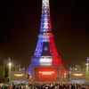 Euro 2016 - Eiffelova věž ve francouzských barvách