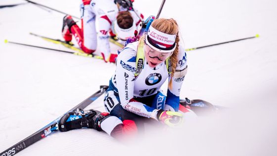 Šílené počasí, vyšťavená Davidová i Moravec jako zamlada. To ukázal Oberhof