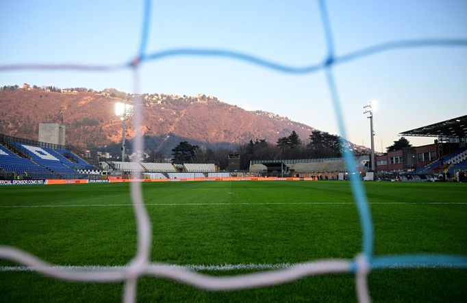Současný stav fotbalového stadionu italského klubu Como 1907