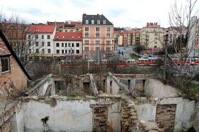 Za blokem domů na druhé straně Plzeňské ulice je park Kavalírka. Také jemu hrozí, že bude kvůli výstavbě bytových domů zrušen. Je to čtvrtá zastávka od Anděla, zajeďte se tam ještě podívat.