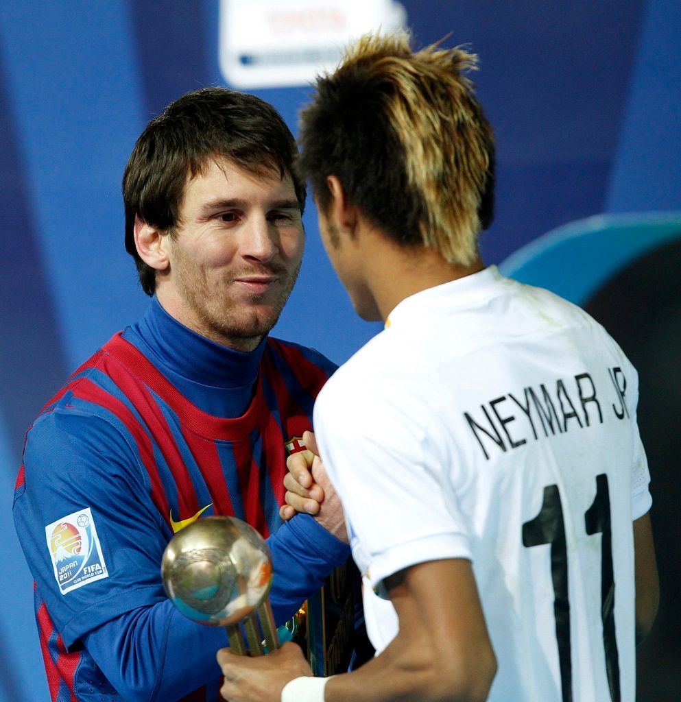 MS klubů: Barcelona - Santos (Messi a Neymar)