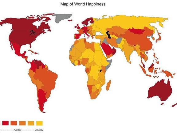O výzkumu štěstí čtěte: