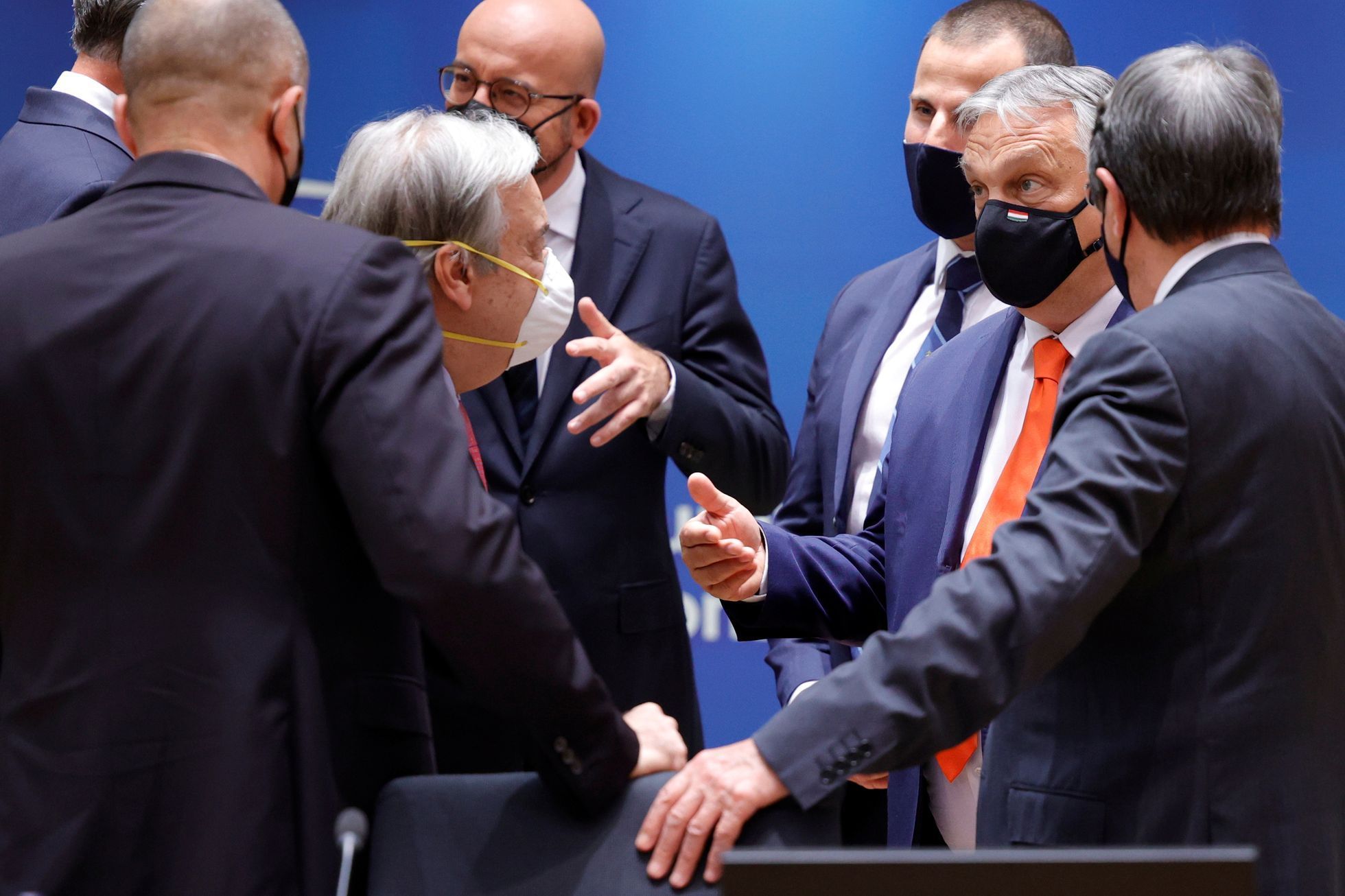 Viktor Orbán na summitu