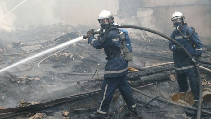 Ilustrační foto z požáru trafostanice v Kladně.