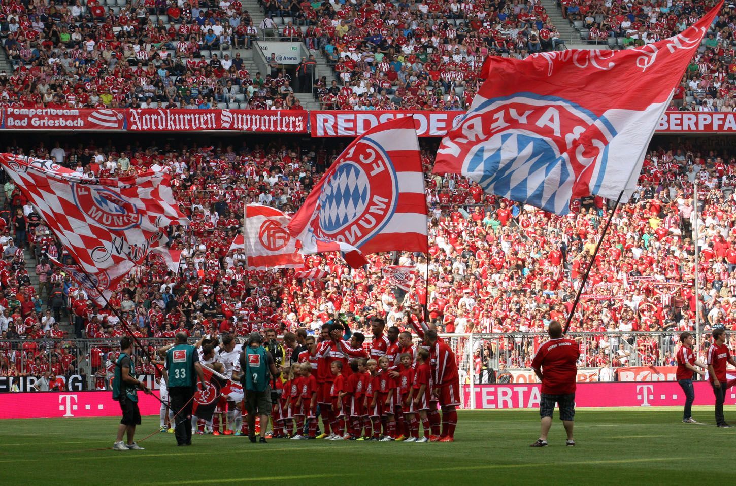 Bundesliga, Bayern Mnichov - 1. FC Norimberk (fanoušek)
