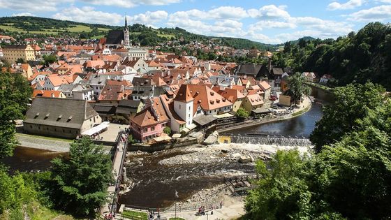 Český Krumlov vysychá