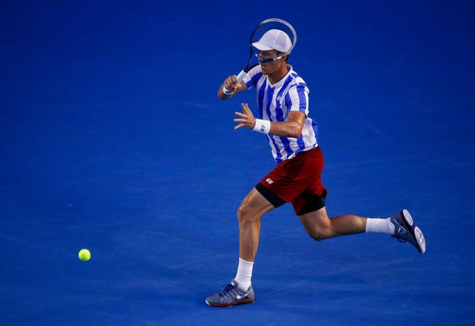 Tomáš Berdych v semifinále Australian Open 2014