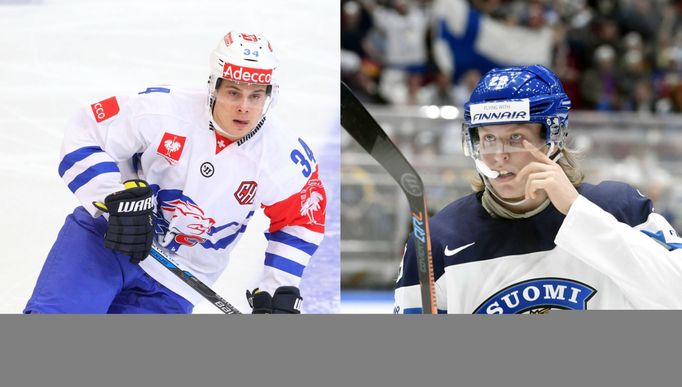 Koláž Auston Matthews a Patrik Laine