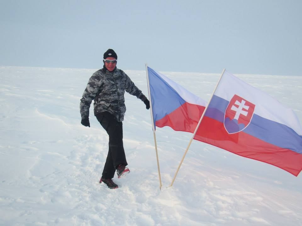 Petr Vabroušek - vítěz maratonu na Severním pólu