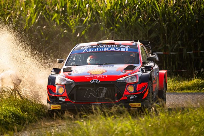 Thierry Neuville, Hyundai na trati Belgické rallye 2021