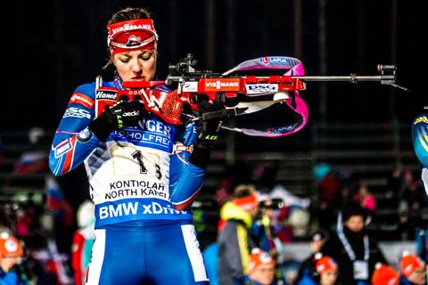 MS v biatlonu 2015, štafeta Ž: Jitka Landová